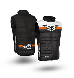 S3 Parts S3 Orange-Noir Racing Trial Collection Vest