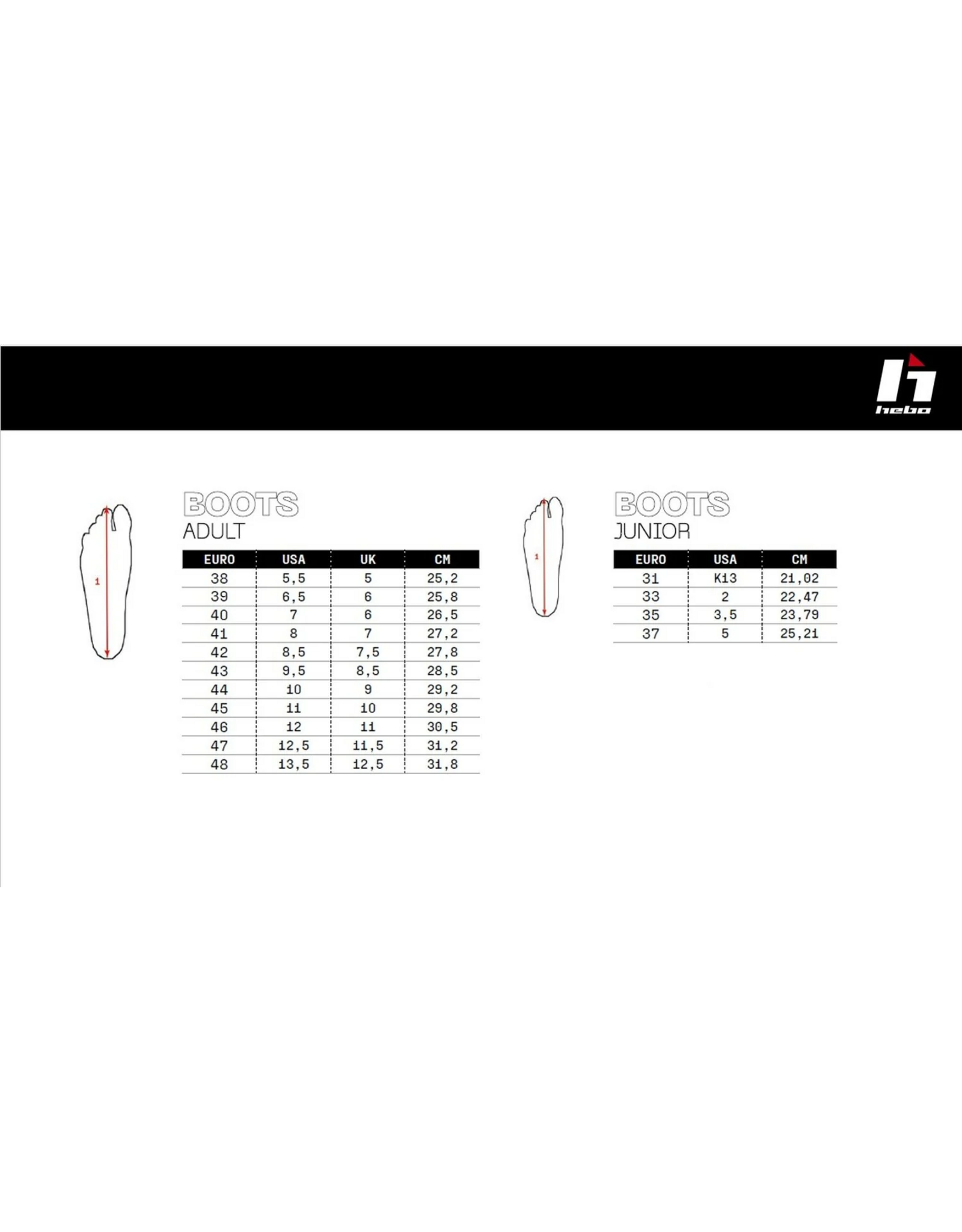 Hebo Hebo HT1016RB Technical 3.0 Micro Trial Boots