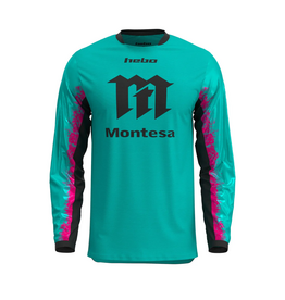 Hebo Hebo Montesa Classic Turquoise T-Shirt