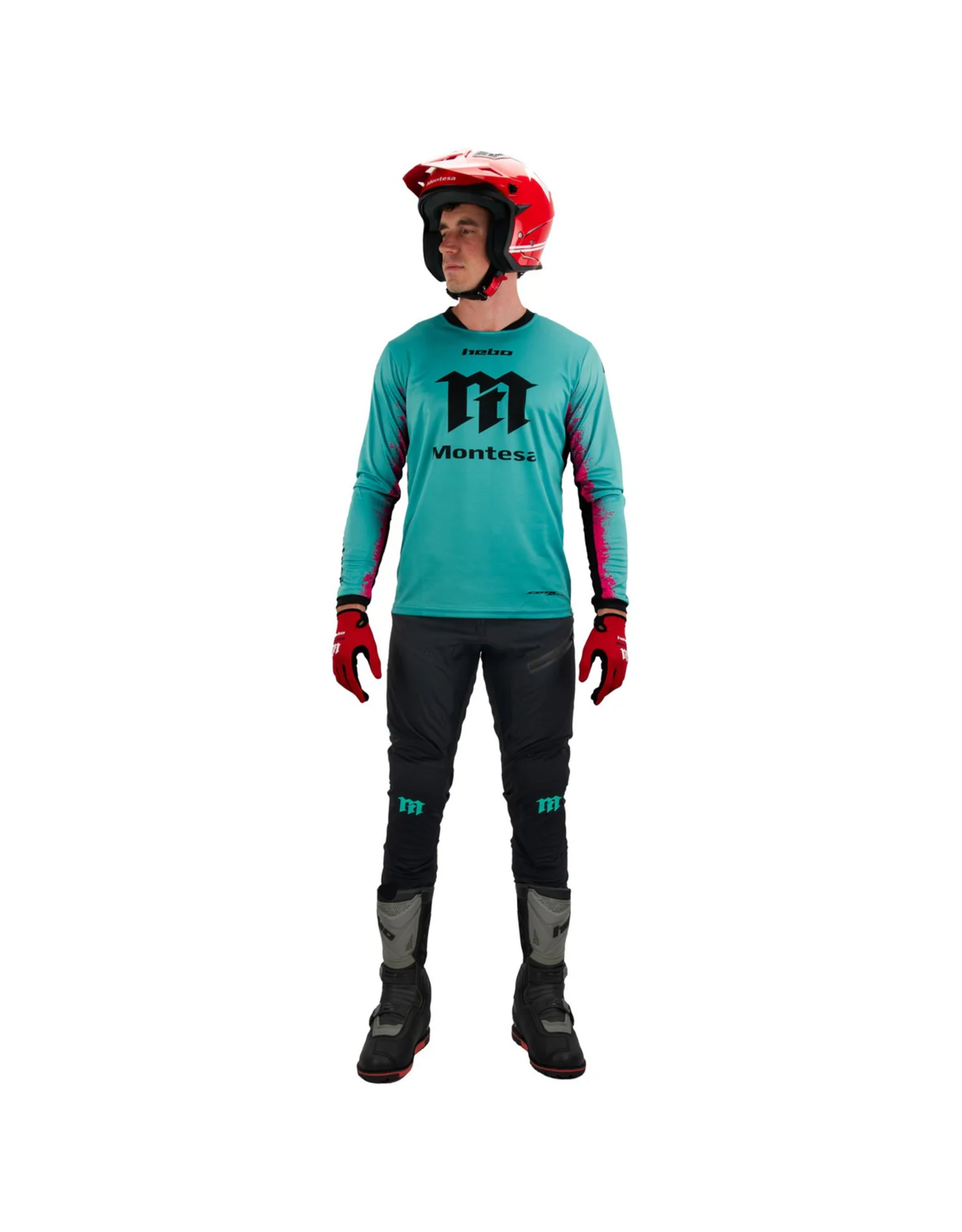 Hebo Hebo Montesa Classic Turquoise T-Shirt