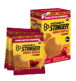 Honey Stinger Honey Stinger Peanut Butter Waffles 6 Pack
