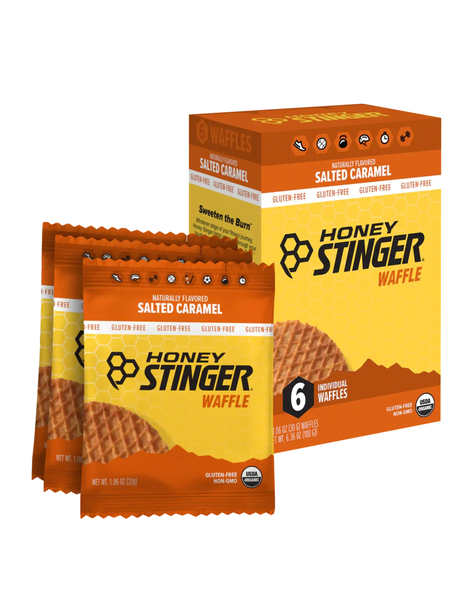 Honey Stinger Honey Stinger Gluten Free Waffles 6 Pack