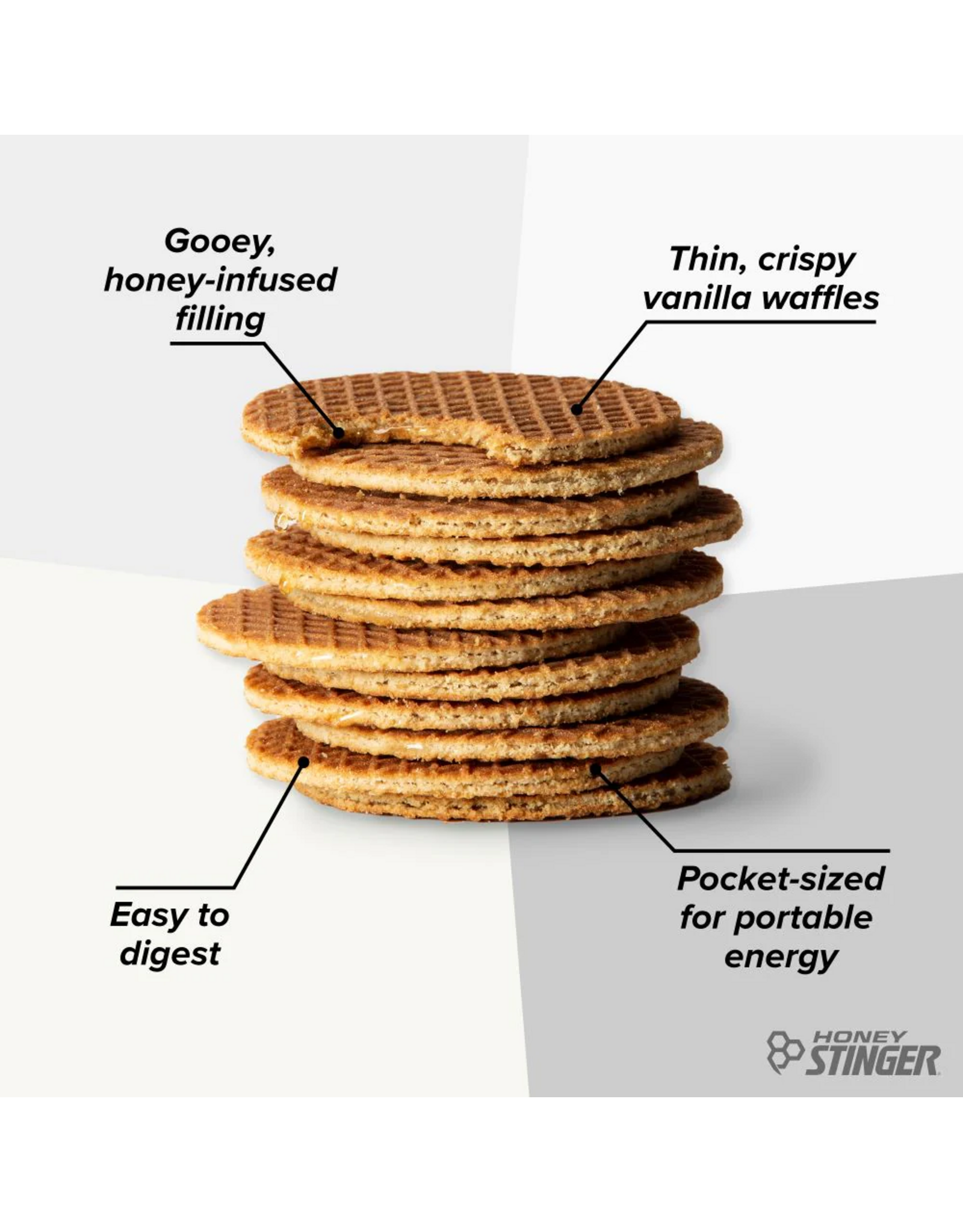 Honey Stinger Honey Stinger Organic Waffles 6 Pack