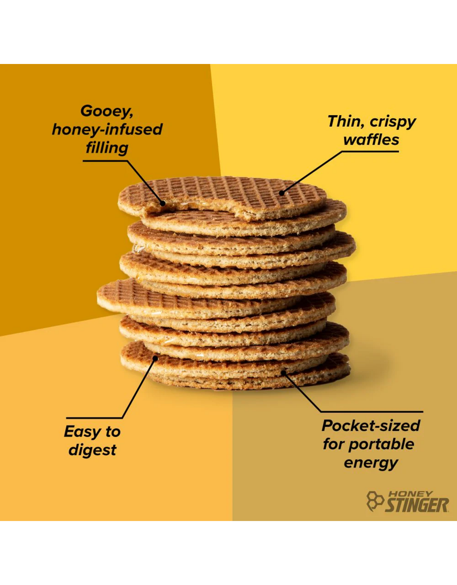 Honey Stinger Honey Stinger Organic Waffles 6 Pack