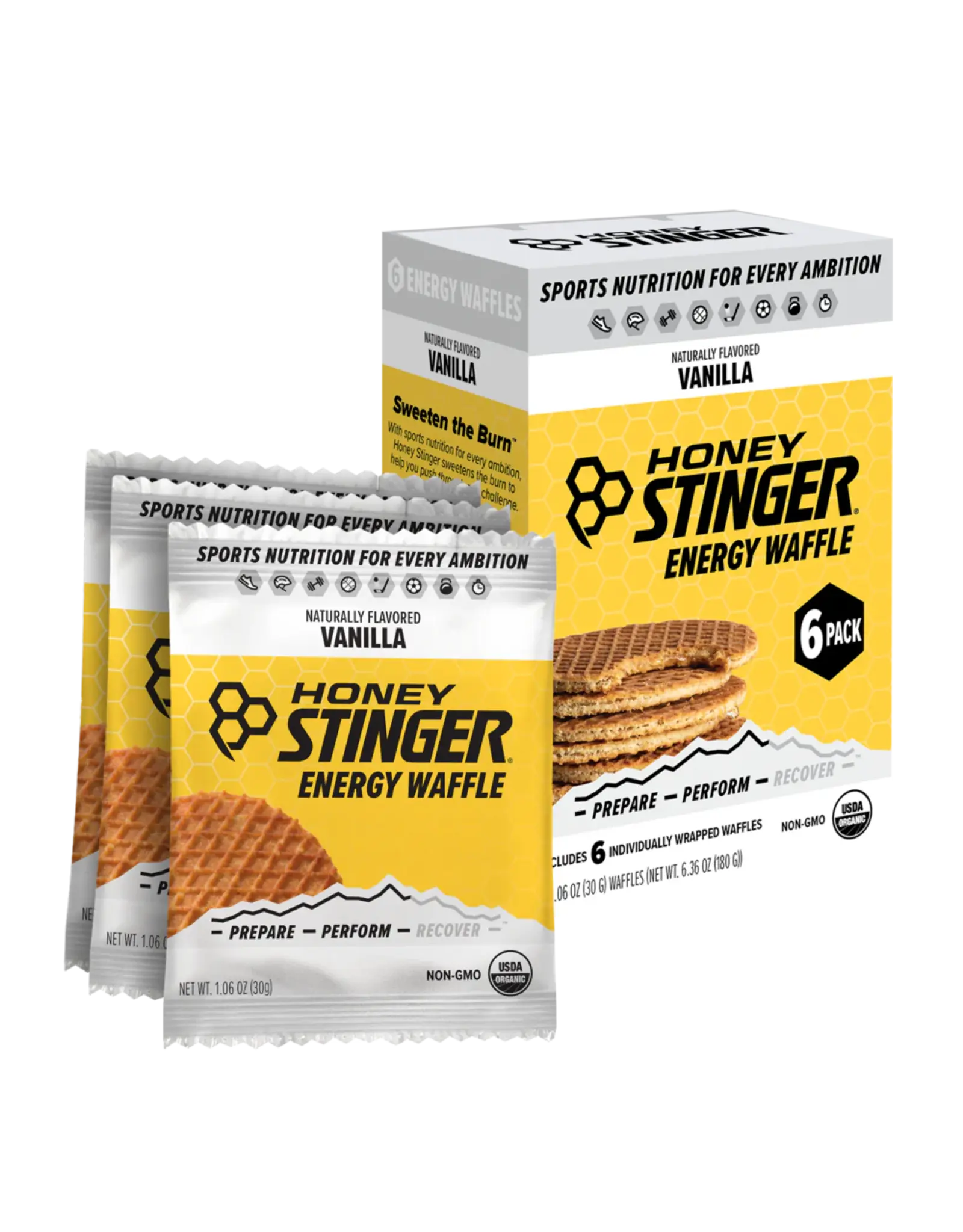 Honey Stinger Honey Stinger Organic Waffles 6 Pack