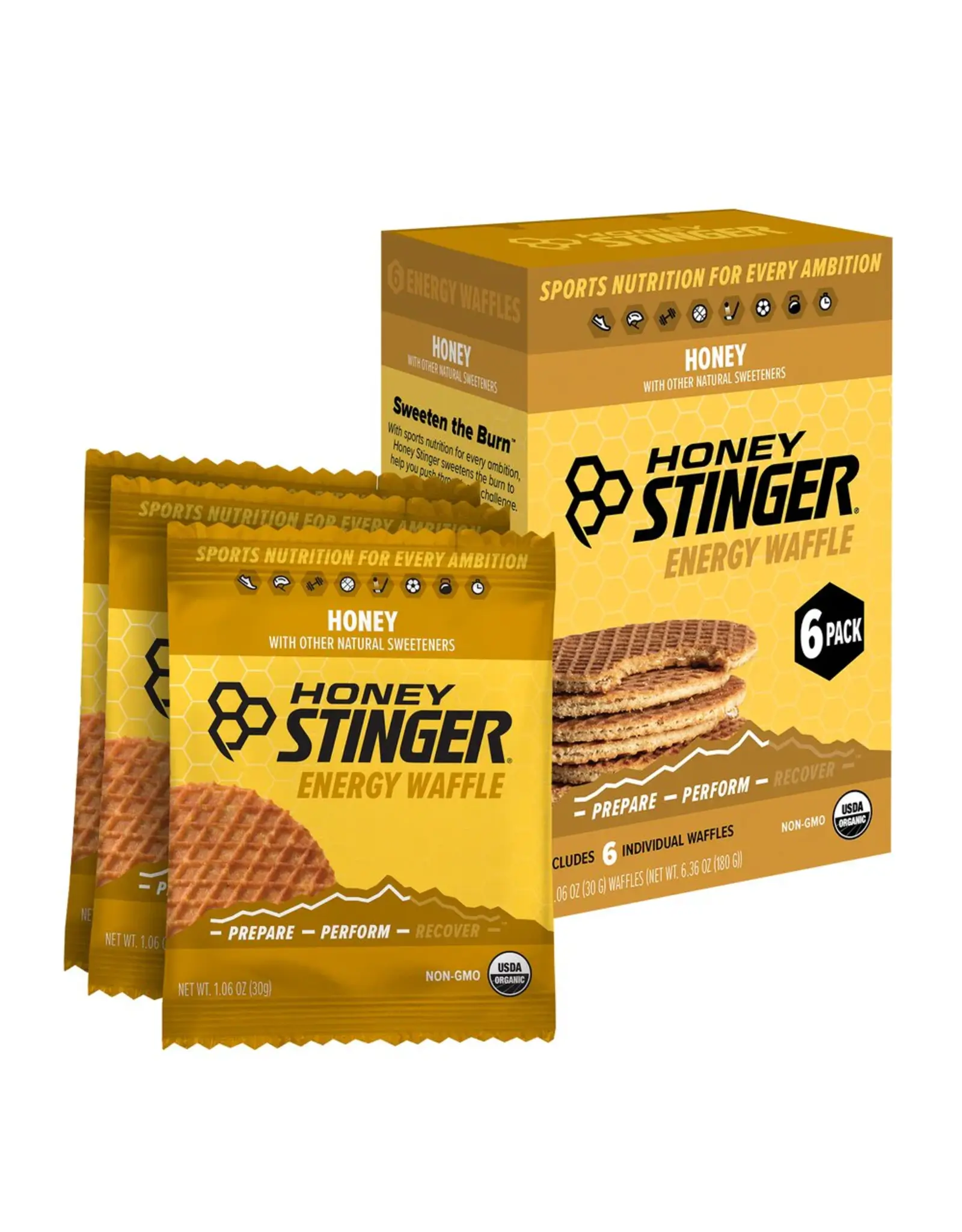 Honey Stinger Honey Stinger Organic Waffles 6 Pack