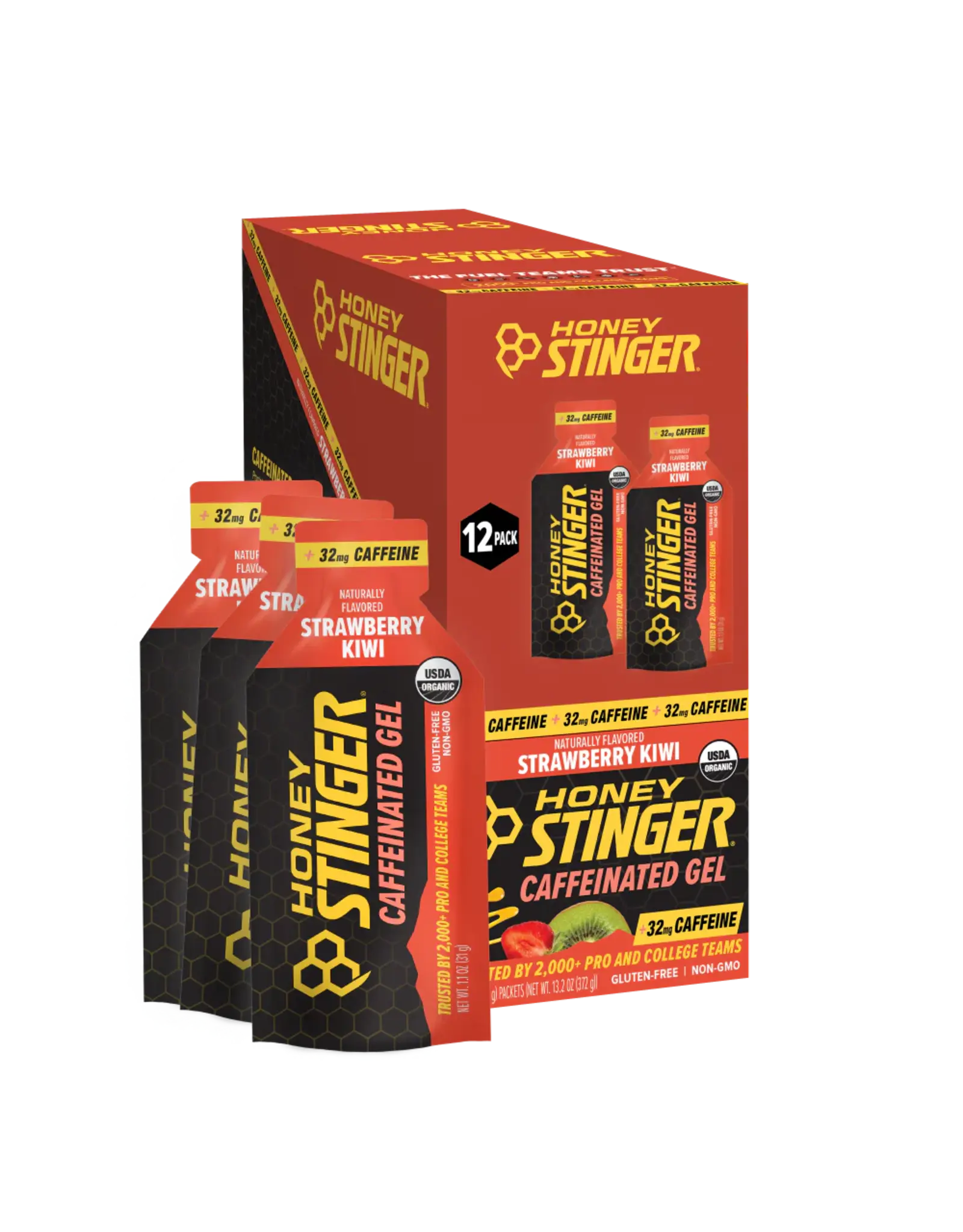 Honey Stinger Honey Stinger Caffeinated Energy Gel 12 Pack