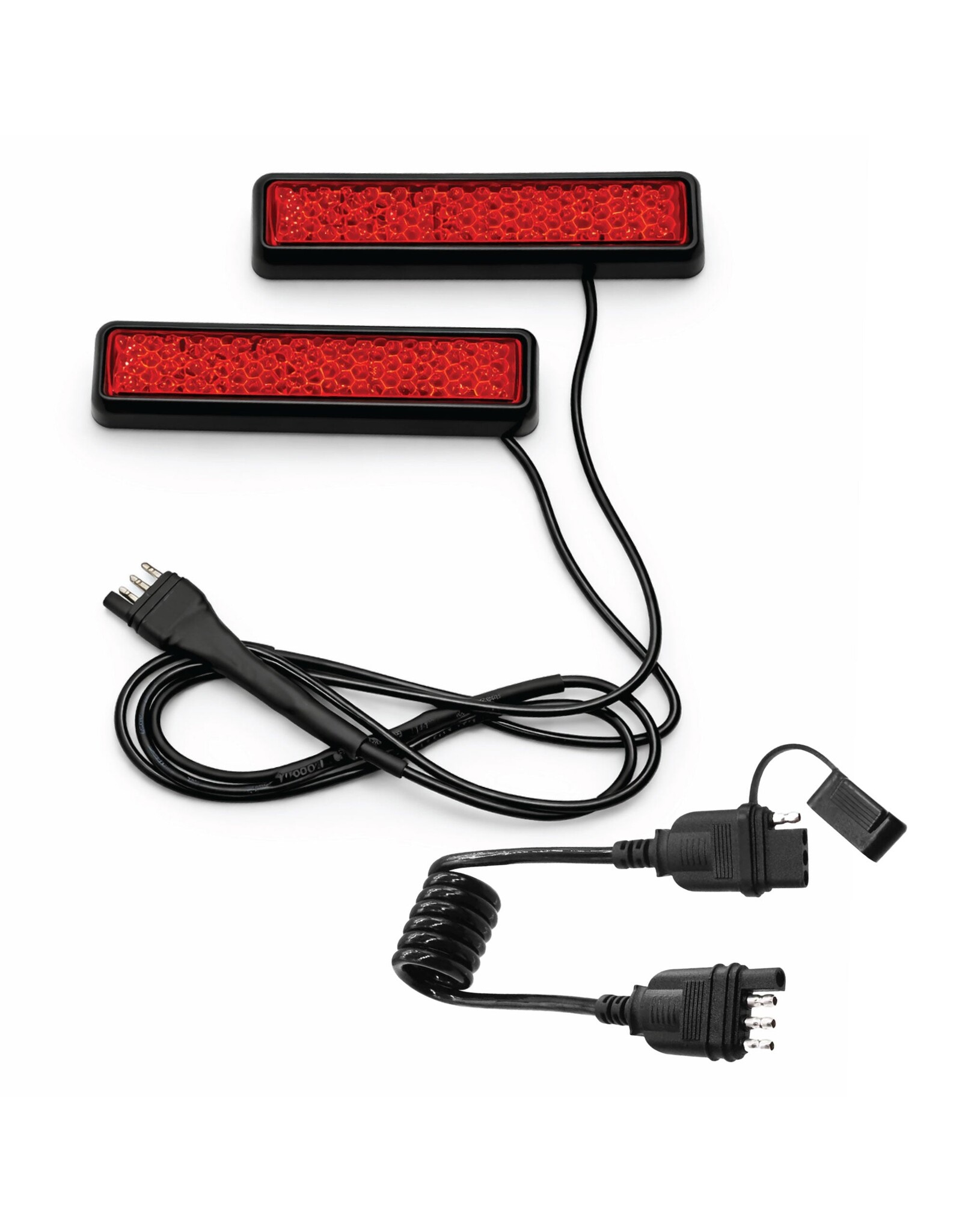 MotoTote MotoTote LED Lights USA Carrier Tail Light Kit for Dual Carriers