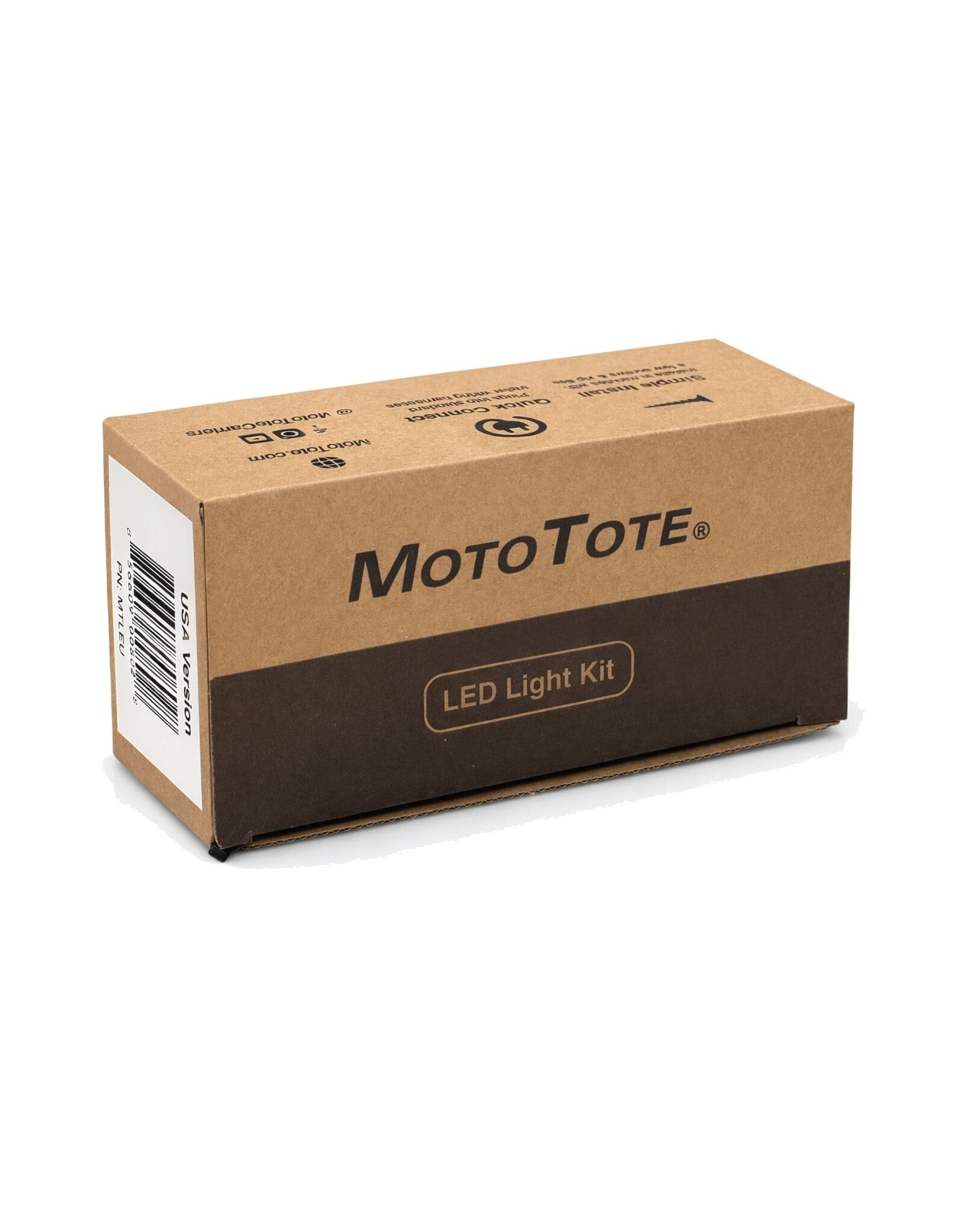 MotoTote MotoTote LED Lights USA Carrier Tail Light Kit for Dual Carriers