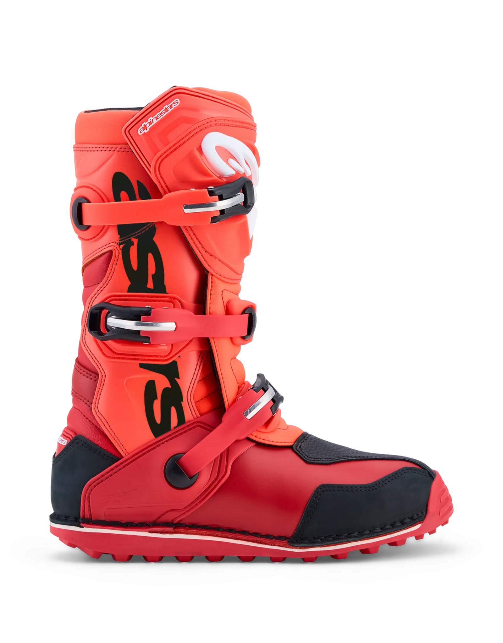 Alpine Stars Alpinestars Tech  T  Red Fluo  Trials Boots