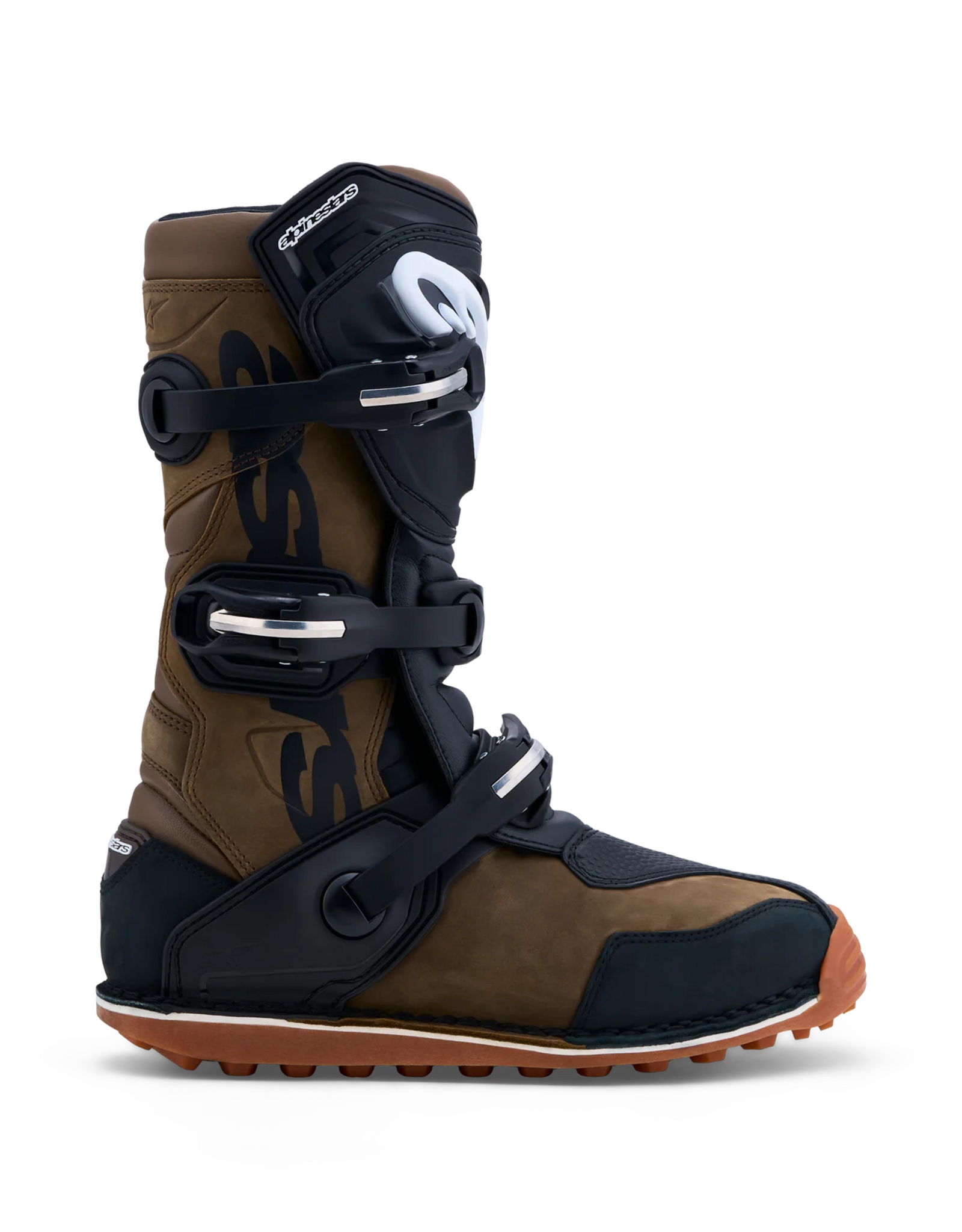Alpine Stars Alpinestars Tech  T  Brown Trials Boots