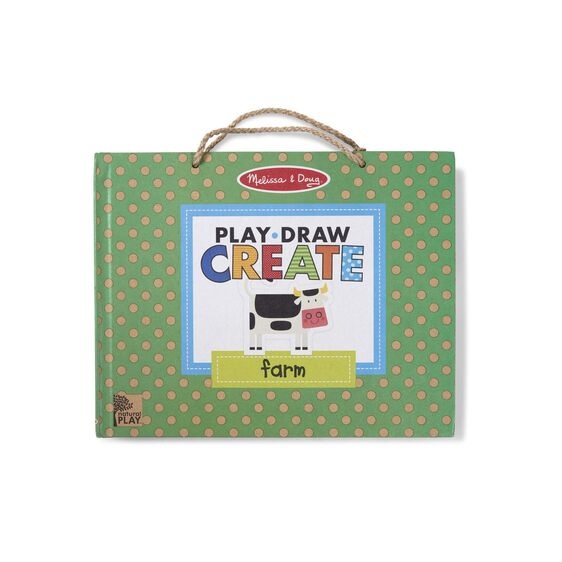 Melissa & Doug Play, Draw, Create - Farm Fun