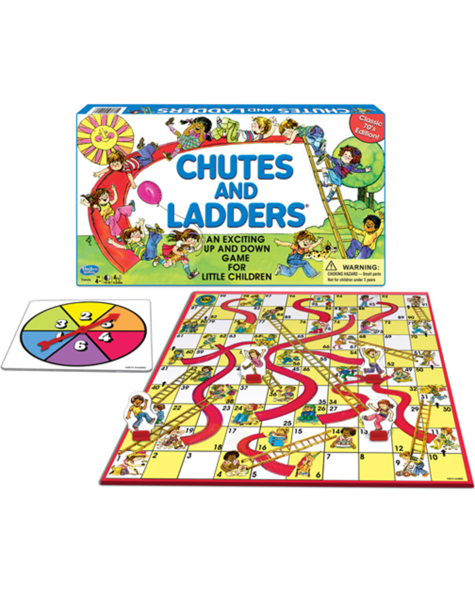 Classic Chutes and Ladders PLAYNOW!