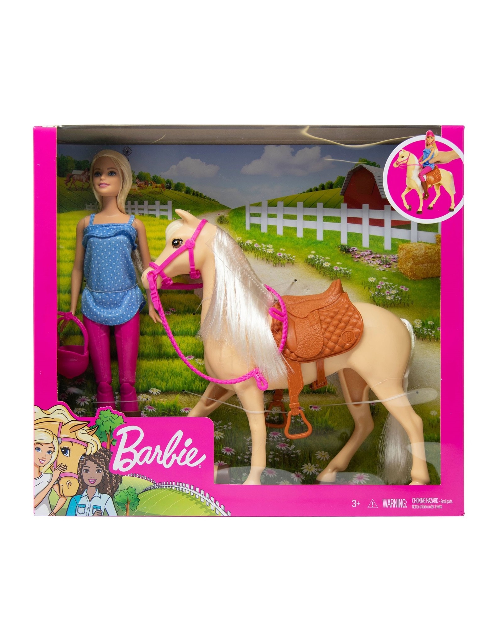 Barbie Barbie Doll & Horse