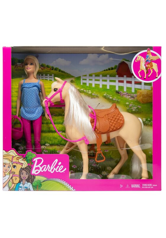 Barbie Barbie Doll & Horse