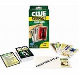 Winning Moves Clue  Suspect Card Game