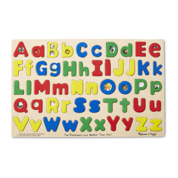 Melissa & Doug Upper and Lower Case Alphabet puzzle