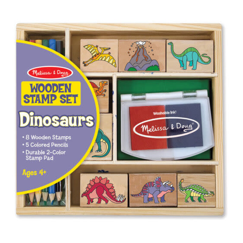 Melissa & Doug Dinosaur Stamp Set