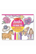 Melissa & Doug Jumbo Coloring Pad - Pink (11" x 14")