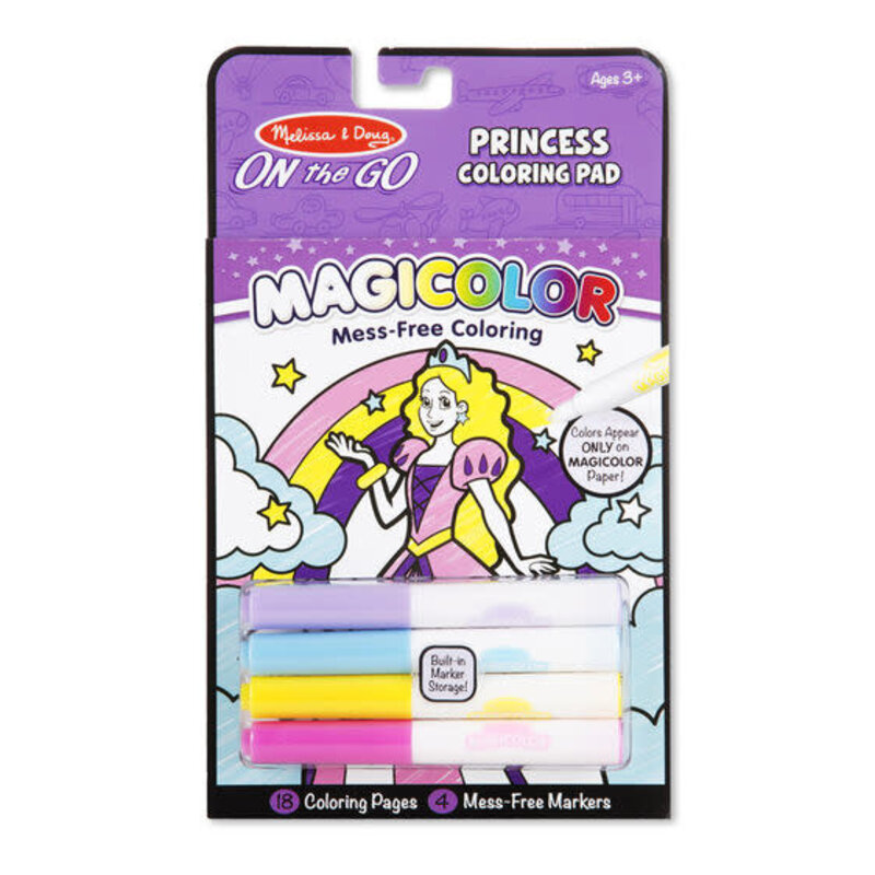 Melissa & Doug x Magicolor Coloring Pad - Princess