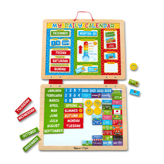 Melissa & Doug My First Daily Magnetic Calendar