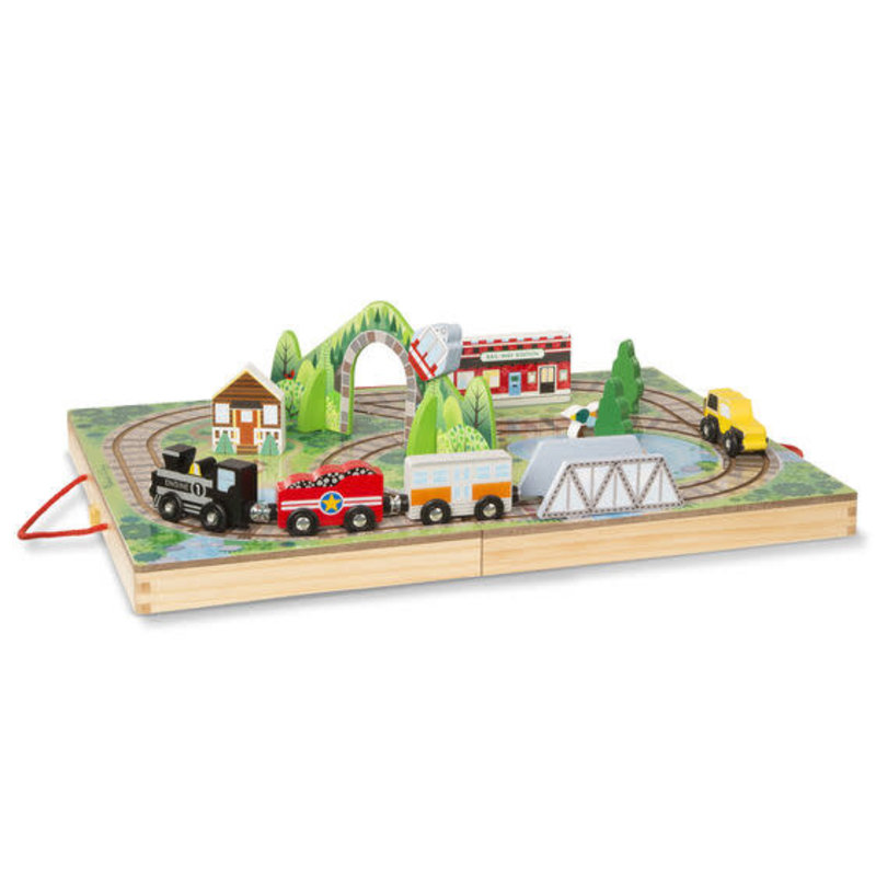 Melissa & Doug Take-Along Railroad