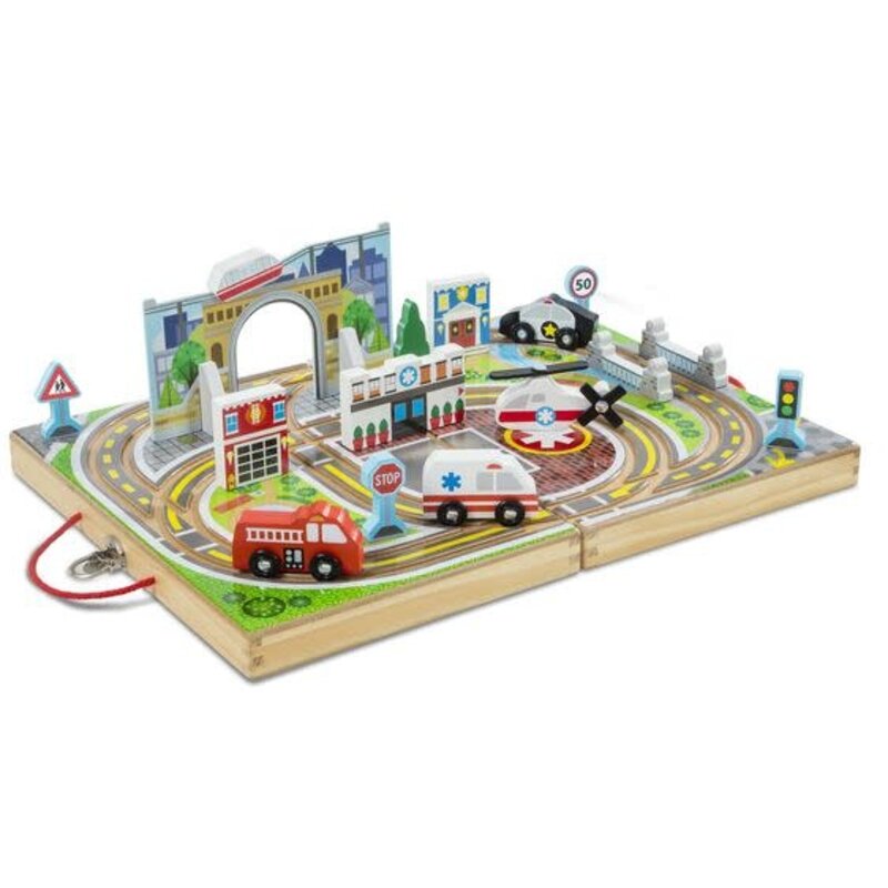 Melissa & Doug Take-Along Town