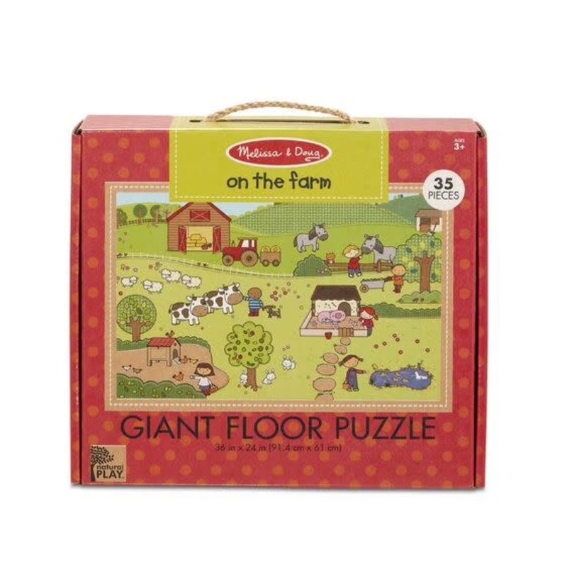 Melissa & Doug x NP Giant Floor Puzzle - On The Farm