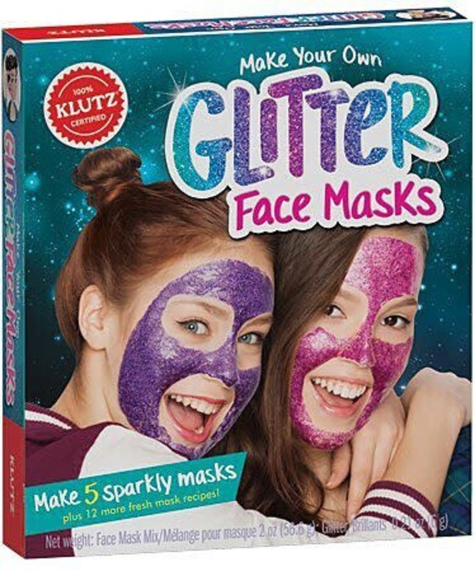KLUTZ Klutz: MAKE YOUR OWN Glitter Face Mask