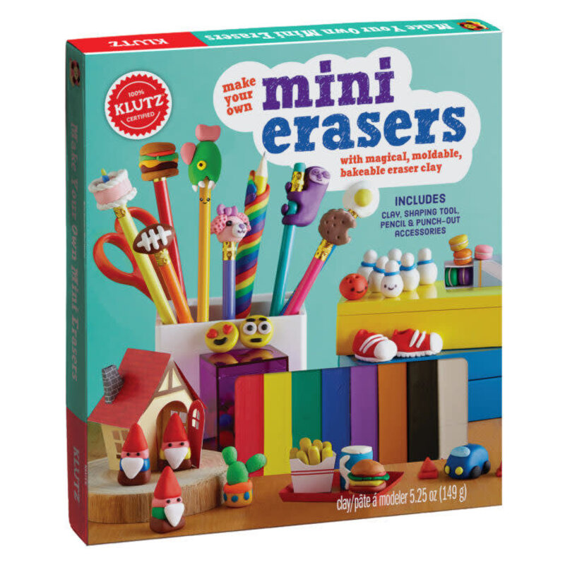 KLUTZ Klutz: MAKE YOUR OWN Mini Erasers