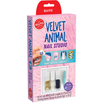 KLUTZ Klutz: Velvet Animal Nail Studio