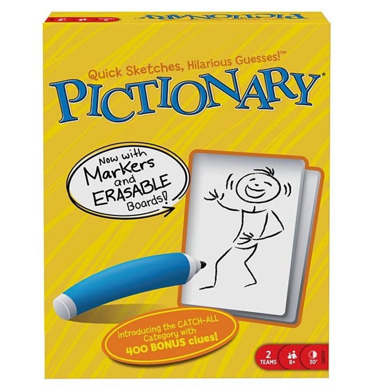 Mattel PICTIONARY BOARD GAME