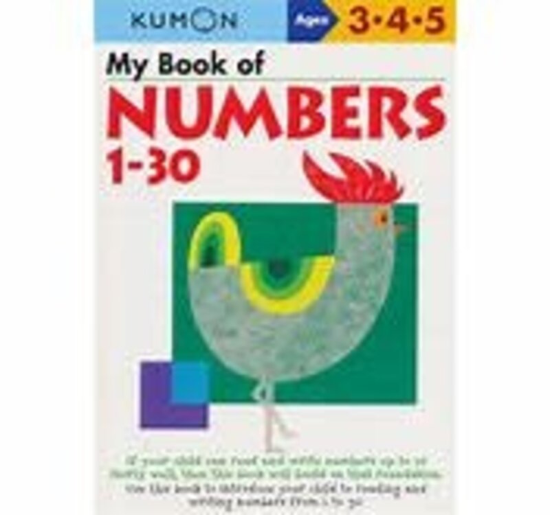 Kumon My Book of Numbers 1-30