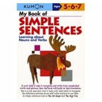 Kumon MY BOOK OF SIMPLE SENTENCES