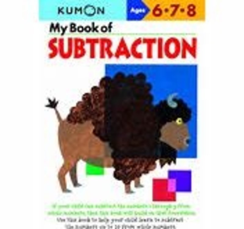 Kumon MY BOOK OF SUBTRACTION