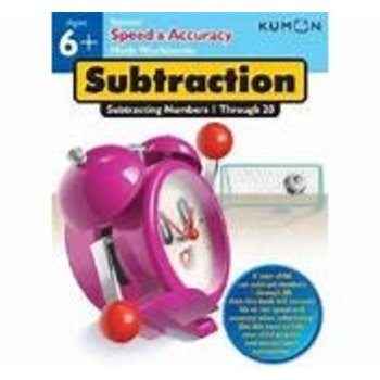 Kumon Speed & Accuracy: Subtracting Numbers