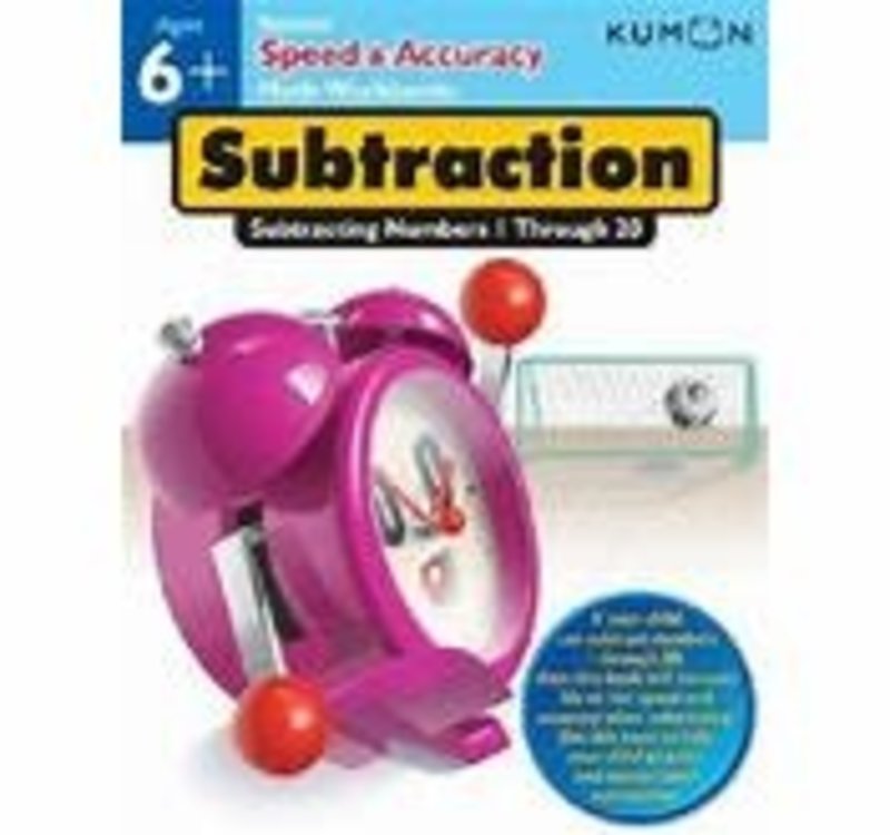 Kumon Speed & Accuracy: Subtracting Numbers