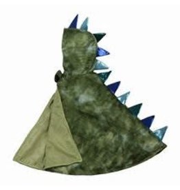 Great Pretenders Dragon Toddler Cape, Green/Blue, Size 2-3T