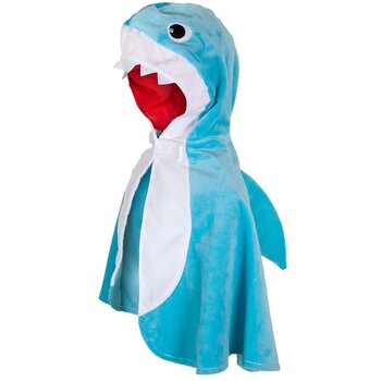 Great Pretenders Shark Toddler Cape, Size 2-3T