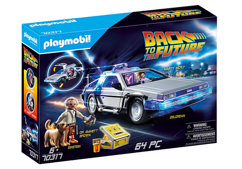 PLAYMOBIL x Back to the Future DeLorean