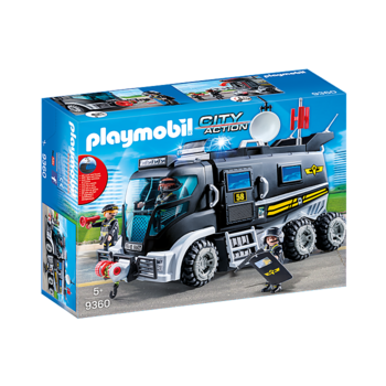 PLAYMOBIL x Tactical Unit Truck