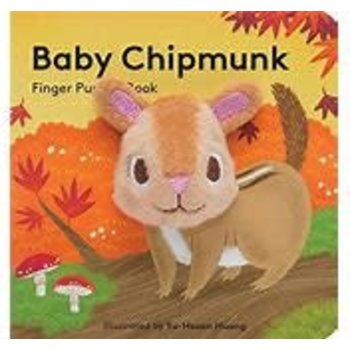 Chronicle Baby Chipmunk: finger puppet book