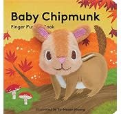 Chronicle Baby Chipmunk: finger puppet book