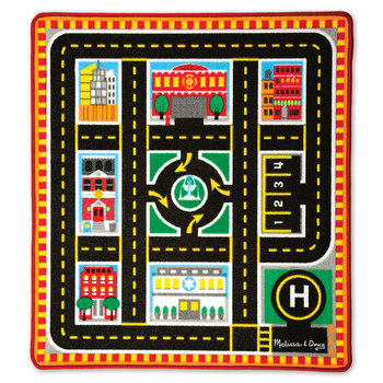 Melissa & Doug x Round the City Rescue Rug