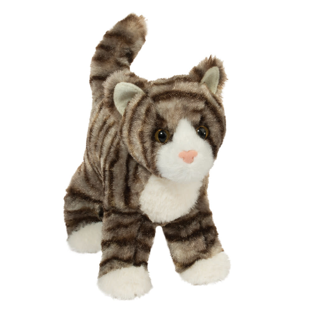 Douglas Zigby Gray Stripe Cat