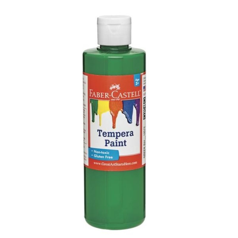 Faber-Castell x Tempera Paint: Green (8 oz )