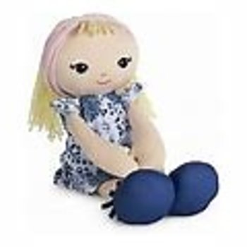 Gund x Toddler Doll in Blue Dress