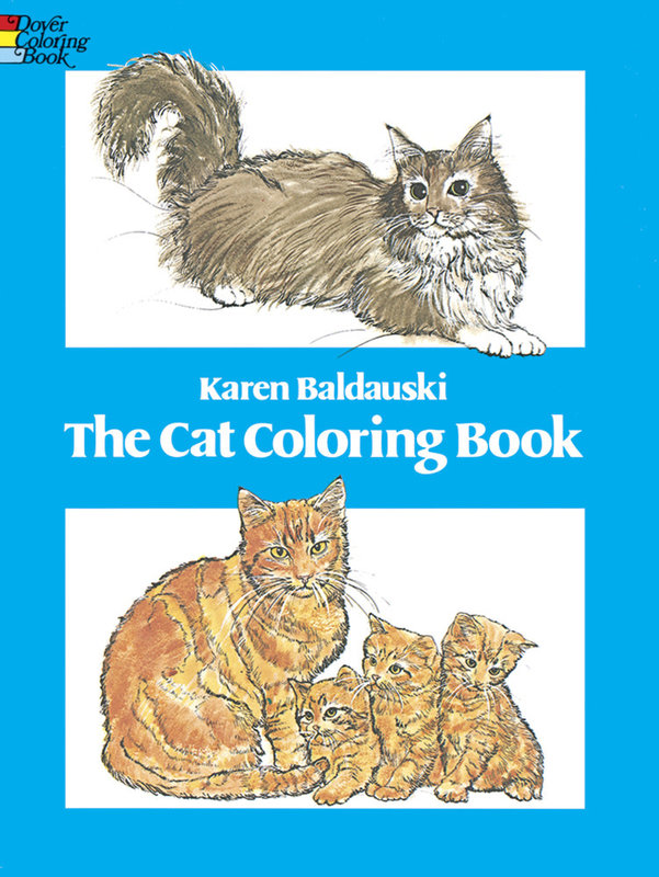 Dover The Cat Coloring Book