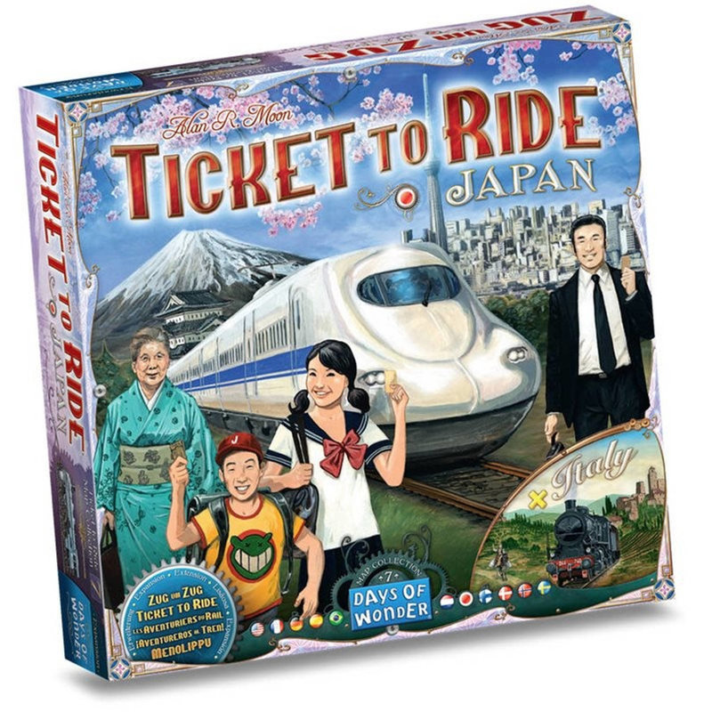 Asmodee Ticket To Ride Japan and Italy