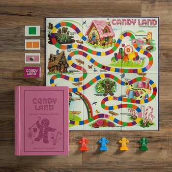 WS Games Candy Land Bookshelf Edition